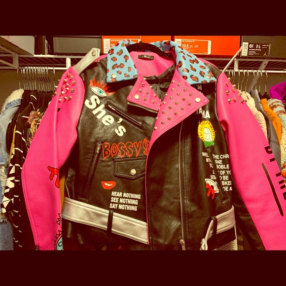 Moto jacket - Picture 1 of 6